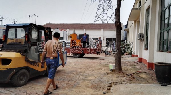 泡沫線條生產設備-發貨